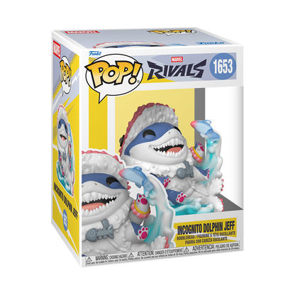 Funko Pop! Premium Incognito Dolphin Jeff Marvel Rivals #1653 - vue officielle 2