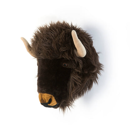 Alex the Buffalo Plush Wall Decoration