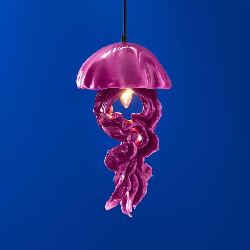 Ava Medusa Ceiling Light, magenta
