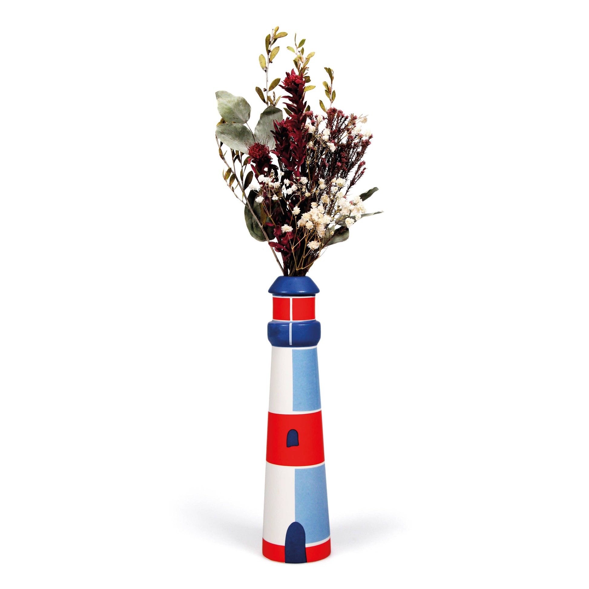 Vase phare en forme de céramique Coastal Sea