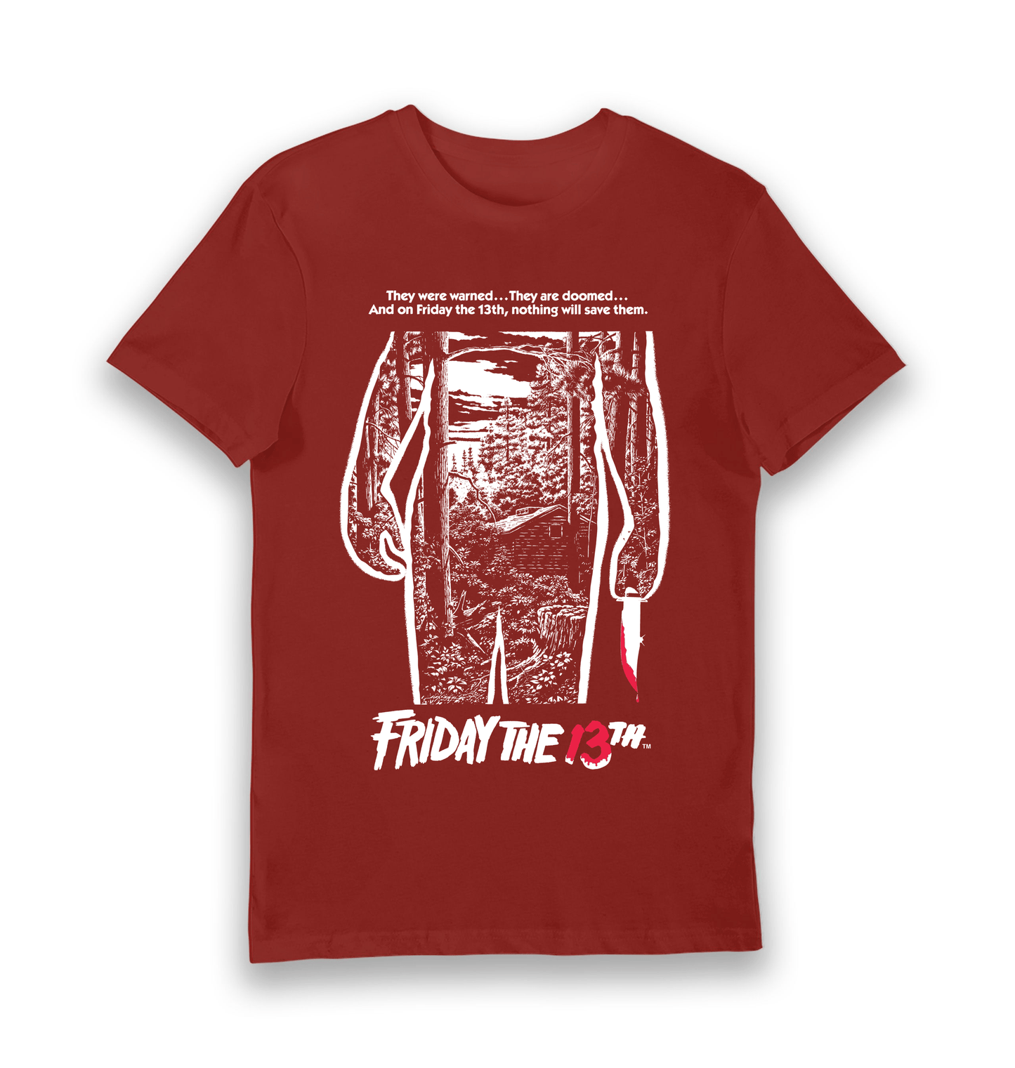 T-shirt adulte Friday the 13th affiche