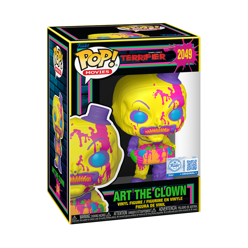 Pop! Art the Clown avec Tête (Black Light)