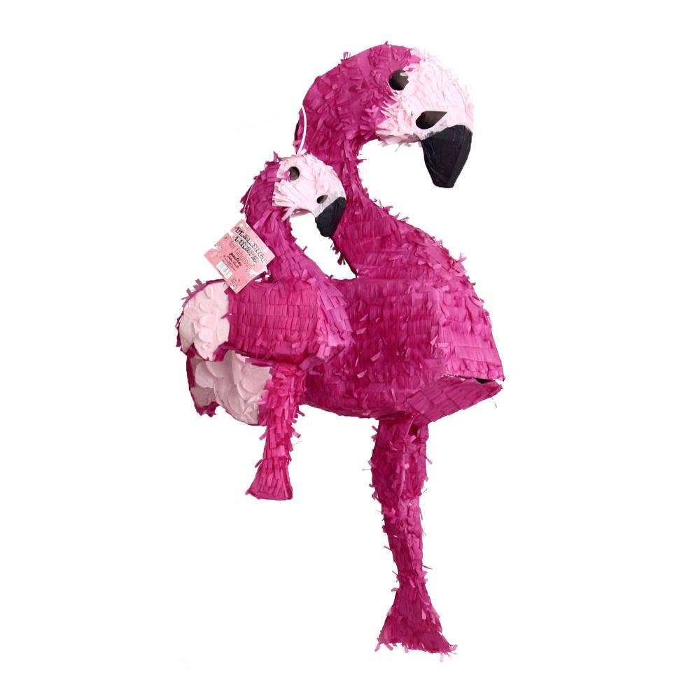 Piccola piñata fenicottero rosa