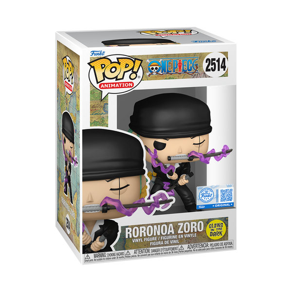 Funko Pop! Roronoa Zoro (Dressrosa Arc) (Glow) – One Piece