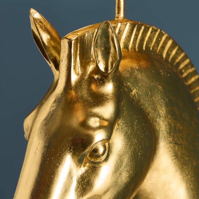 Lampadaire Cheval Amadeus, or