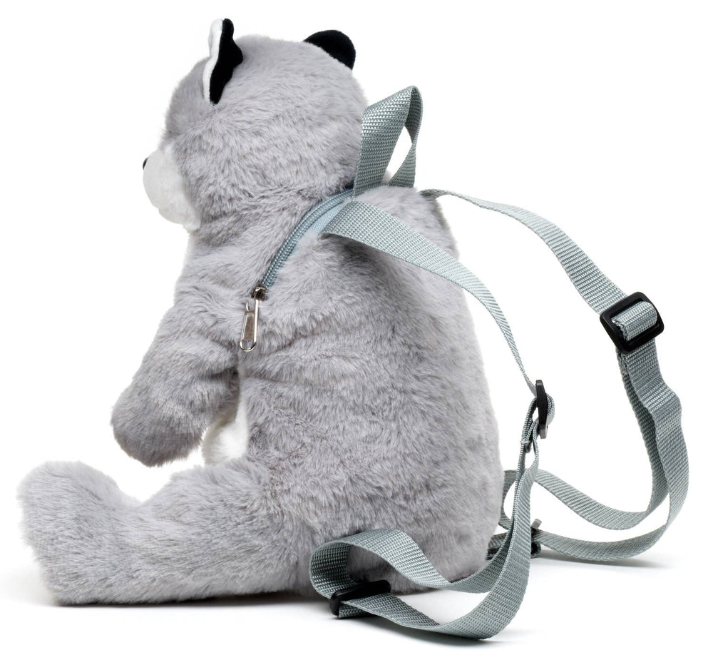 Sac à Dos en Peluche (Husky) - 35 cm (Hauteur)
