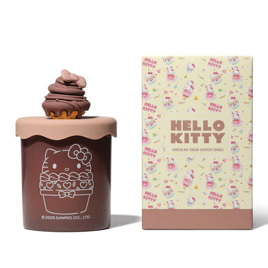 Chocolate cream scented candle, Hello Kitty Bakery