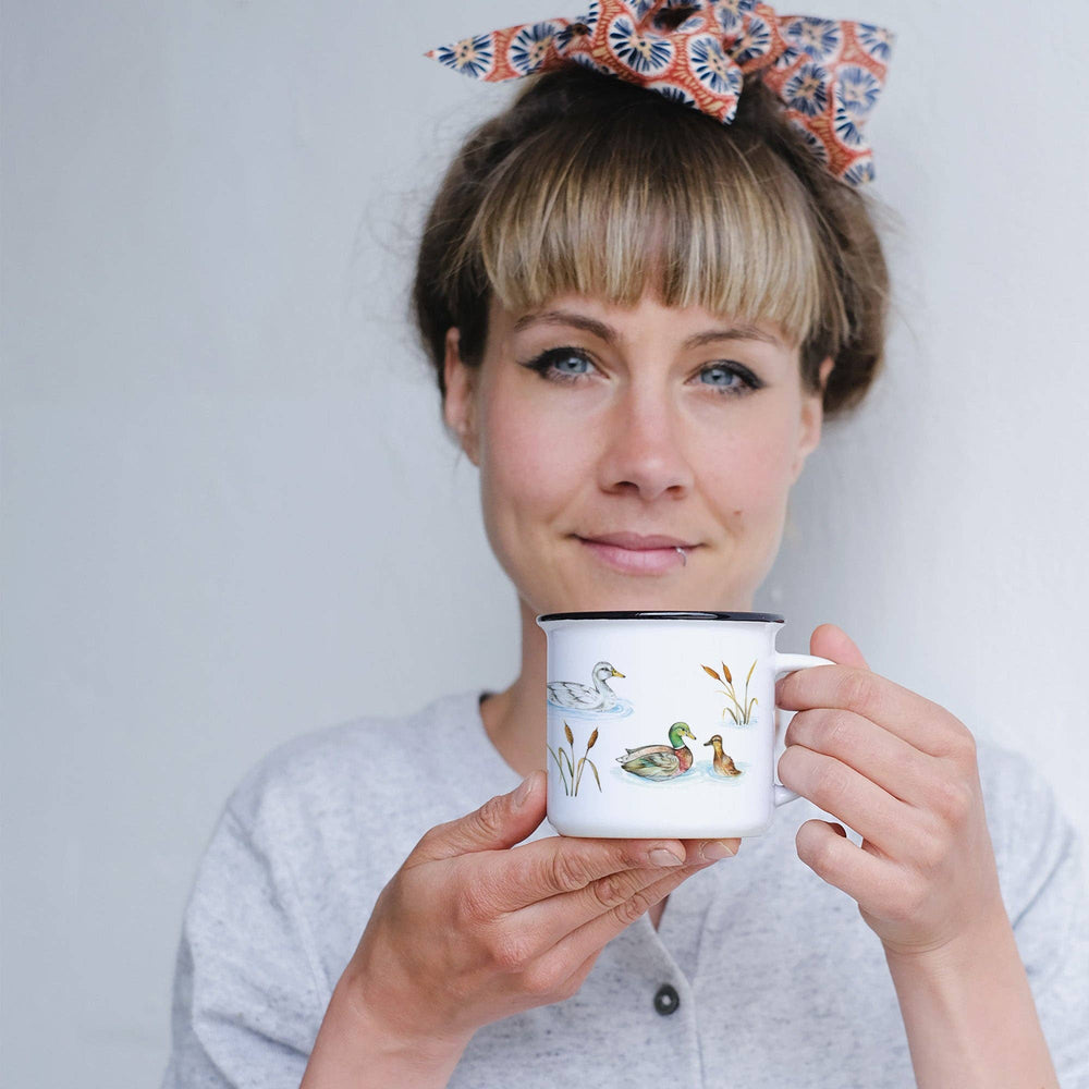 Mug en Céramique – Étang aux Canards