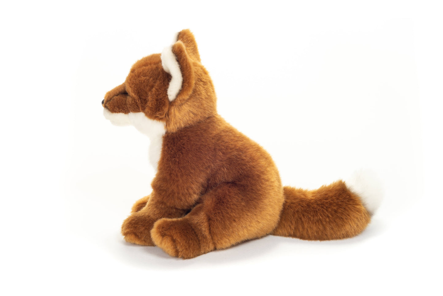 Sitting Red Fox Plush Toy