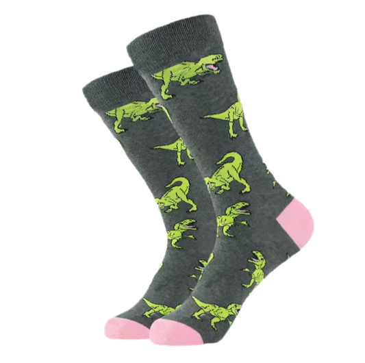 Men's Dinosaur Socks