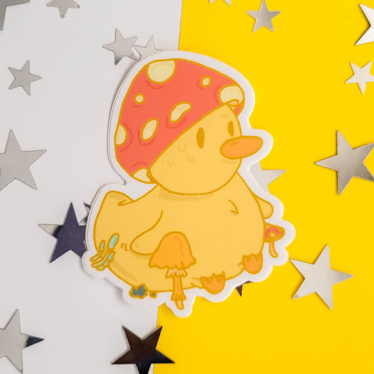 Duck Mushroom Sticker