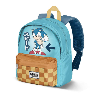 Sac à Dos Préscolaire Joy Sonic the Hedgehog « Yeah » – Bleu