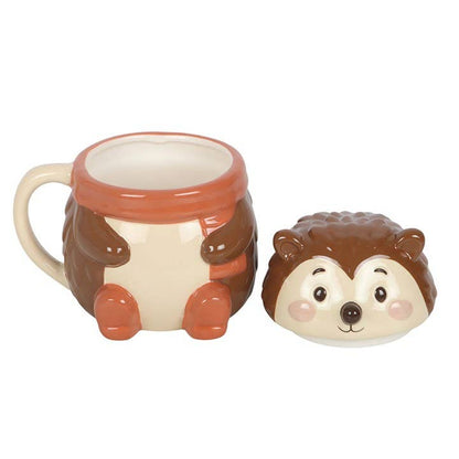 Hazel the Hedgehog Mug with Lid