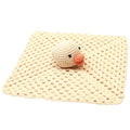 Peluche a forma di anatra beige