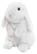 Peluche Lapin Bélier Blanc Assis