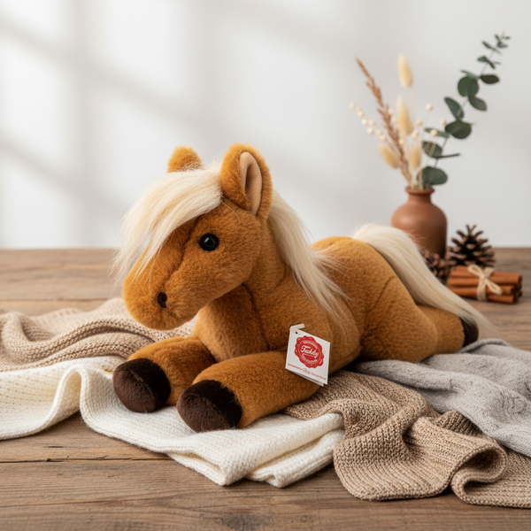 Peluche Cheval Couché - Teddy Hermann