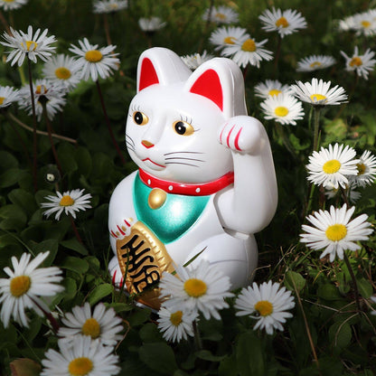 Lucky white cat 13cm