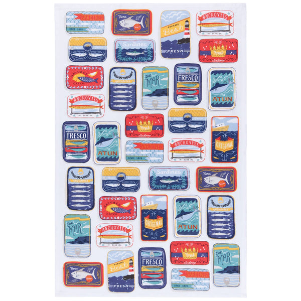 “Del Mar” Preserved Tea Towel
