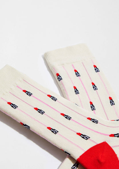 BeEmilyInParis Rouge à lèvres Beige - 100 % Coton Bio