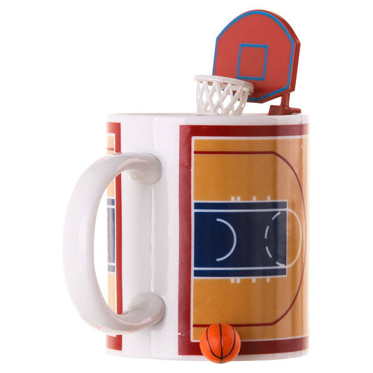 Mug avec Panier de Basketball