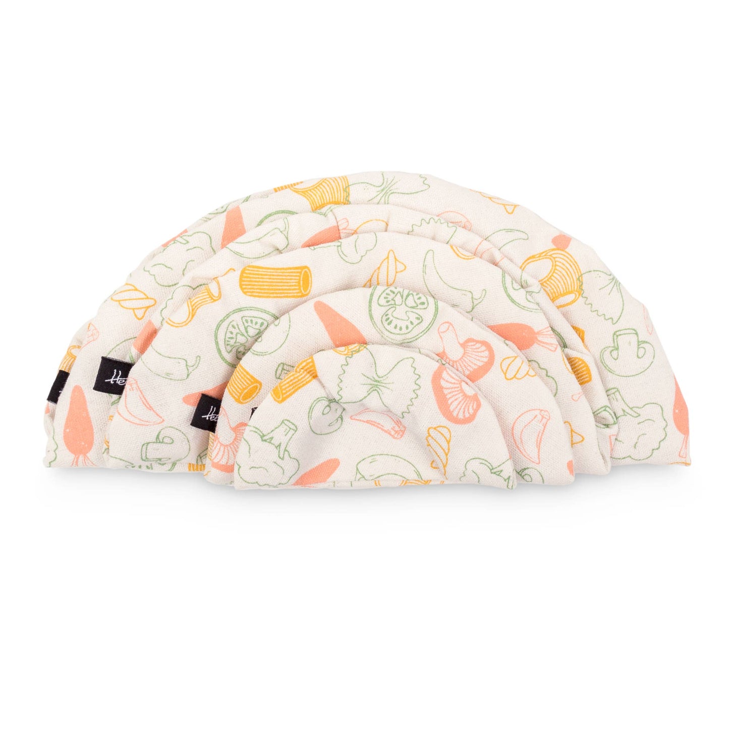 Pack 4 Couvercles de Plats Imprimés Alimentaires Helio Ferretti Vue 2