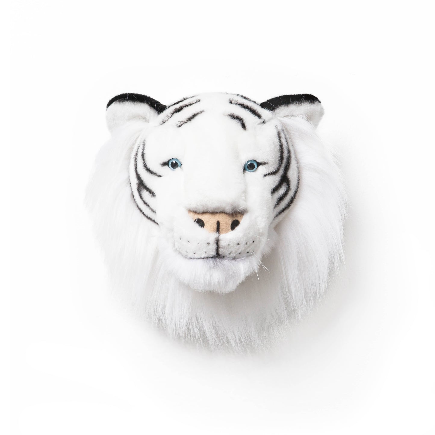 Albert the White Tiger Plush Wall Decoration