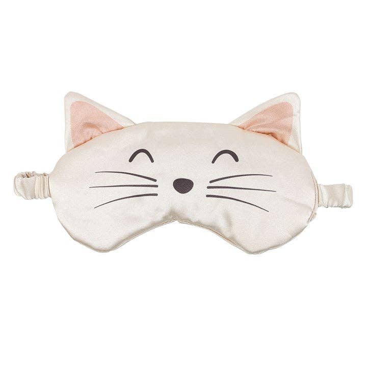 Satin Cat Night Mask