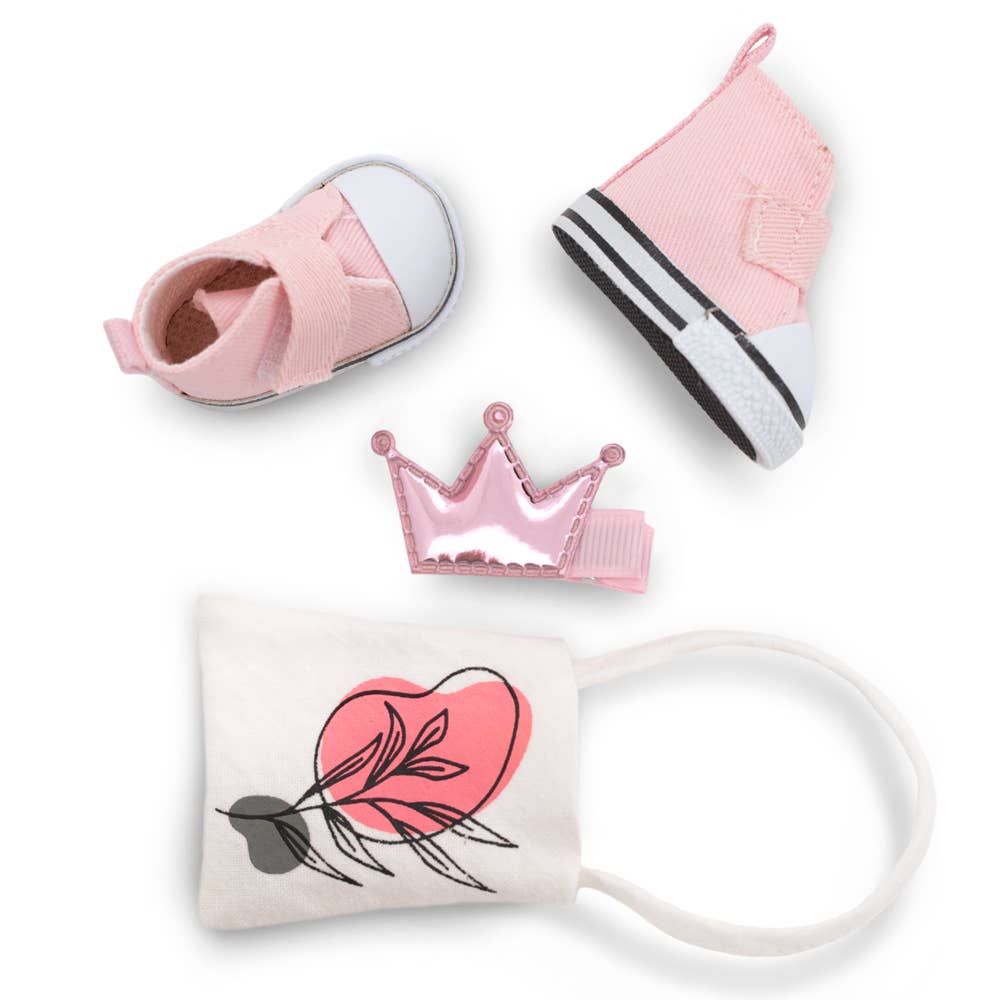 20cm shoe and accessory set