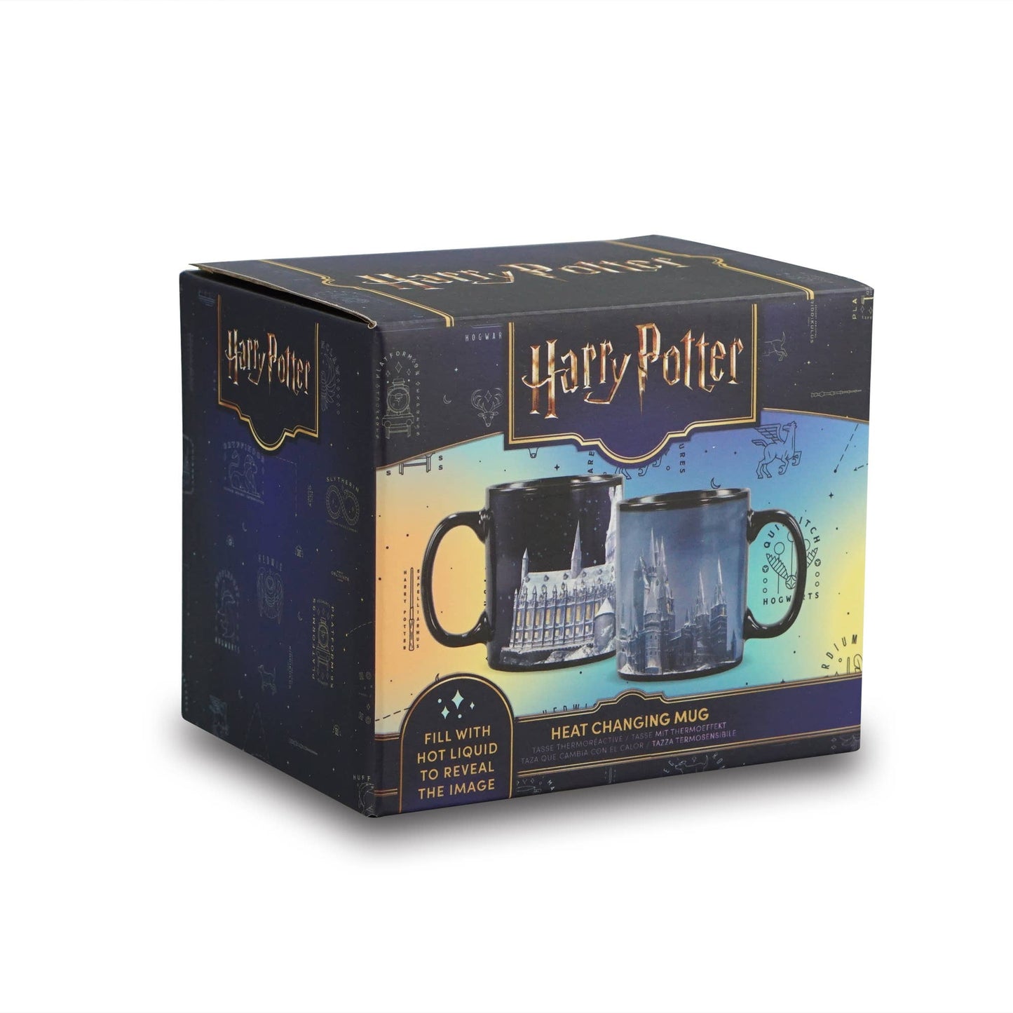 Tazza termoreattiva (400 ml) - Harry Potter (Castello di Hogwarts)