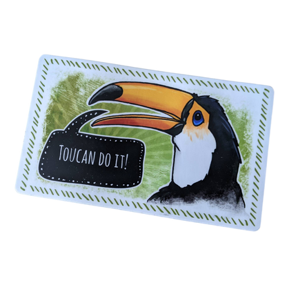 Autocollant “Toucan Do It”