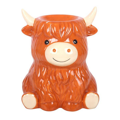Brûle-parfum et chauffe‑cire Vache des Highlands