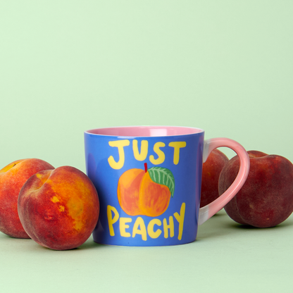 Peach Mug "Just Peachy"