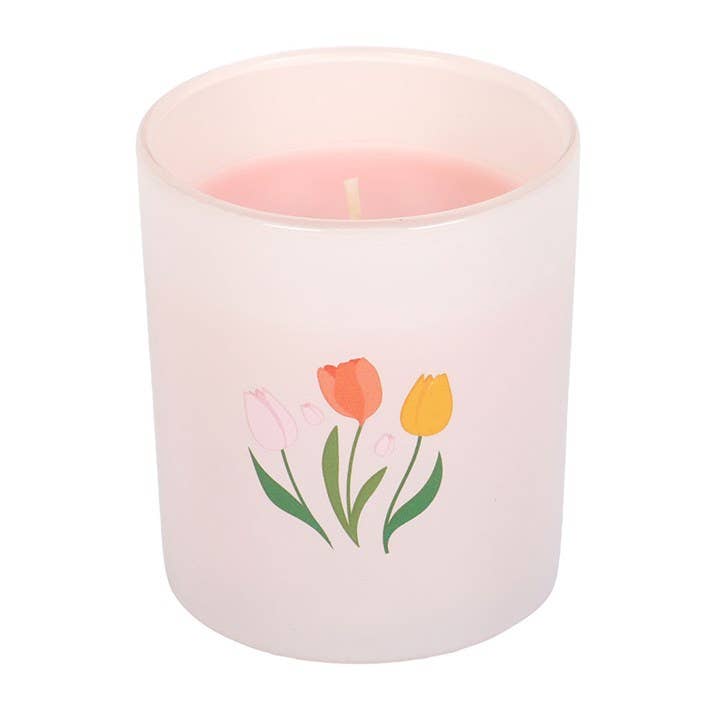 Bougie de fête des mères Tulipes
