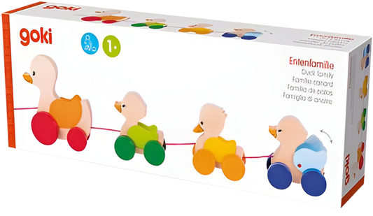 Animal à tirer - Grande Famille Canard