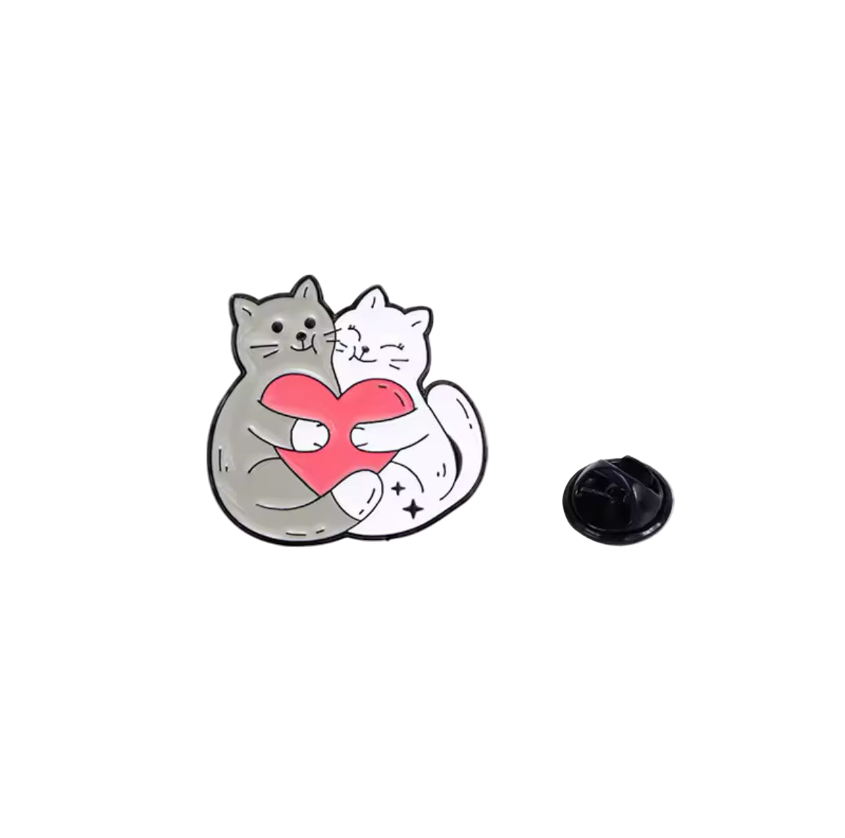 Cats in Love Pins