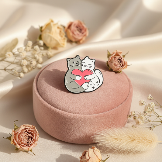 Cats in Love Pins
