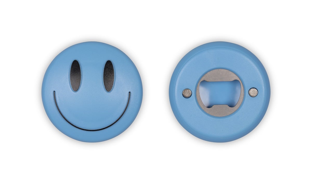 Décapsuleur Magnétique Emoji Heureux Bitten – Objet déco original
