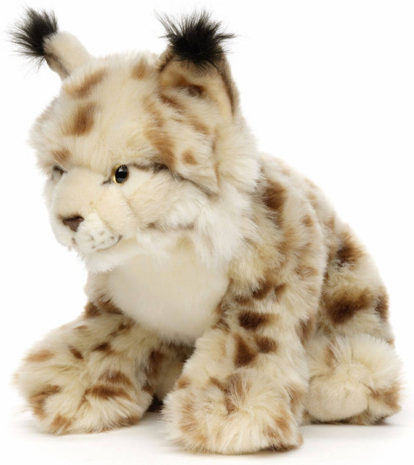 Peluche lynx assis Uni Toys