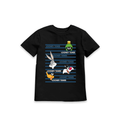 T-shirt enfant Looney Tunes personnages et répliques