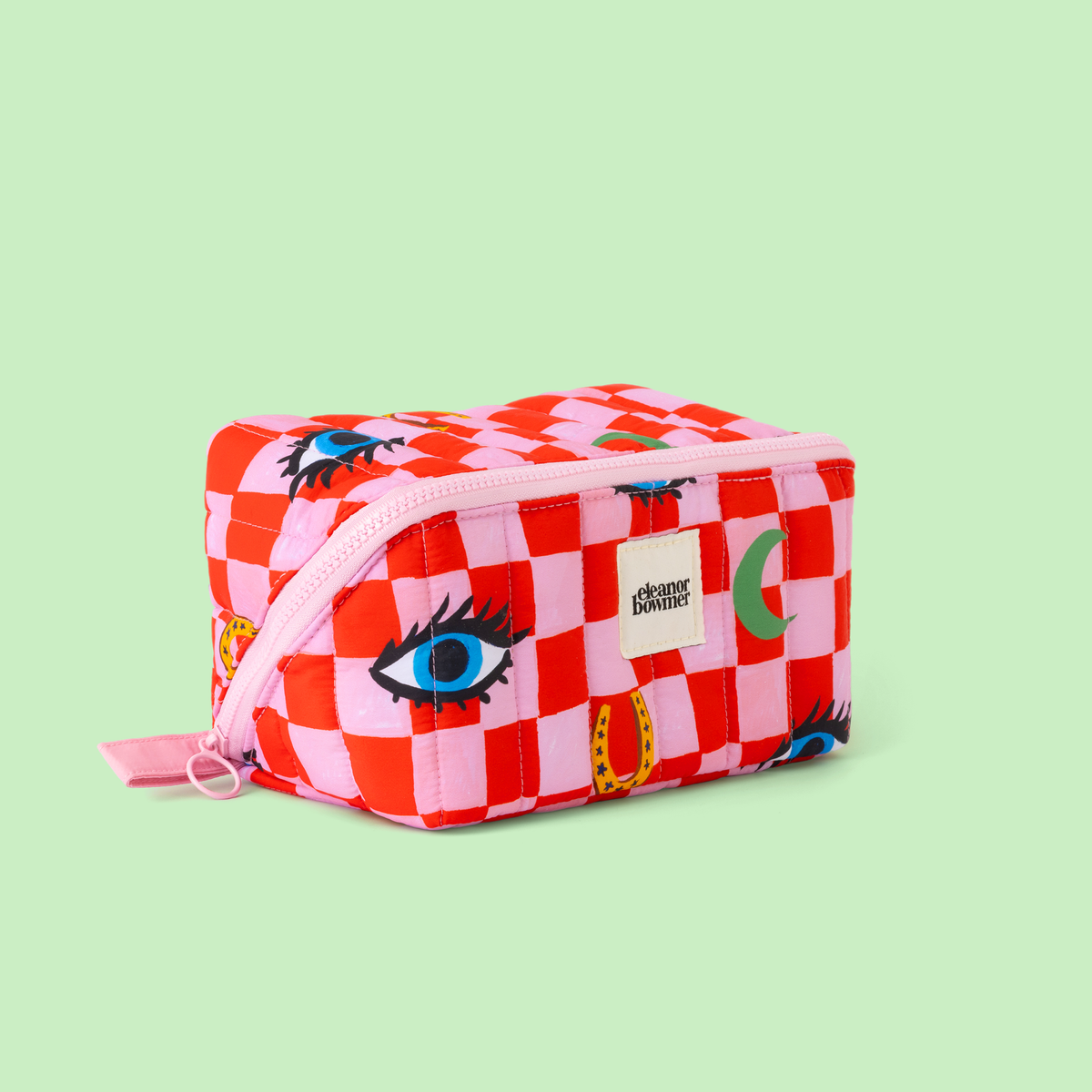 Icone di controllo Layout piatto Borsa da toilette