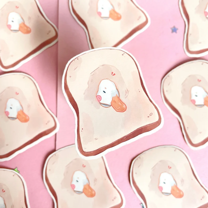 Duck Bread Sticker