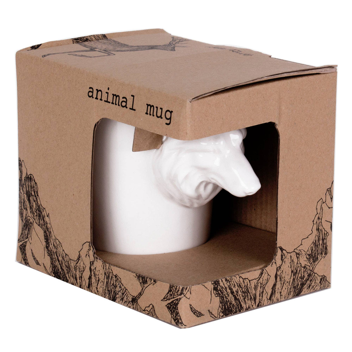 Wolf Head Mug