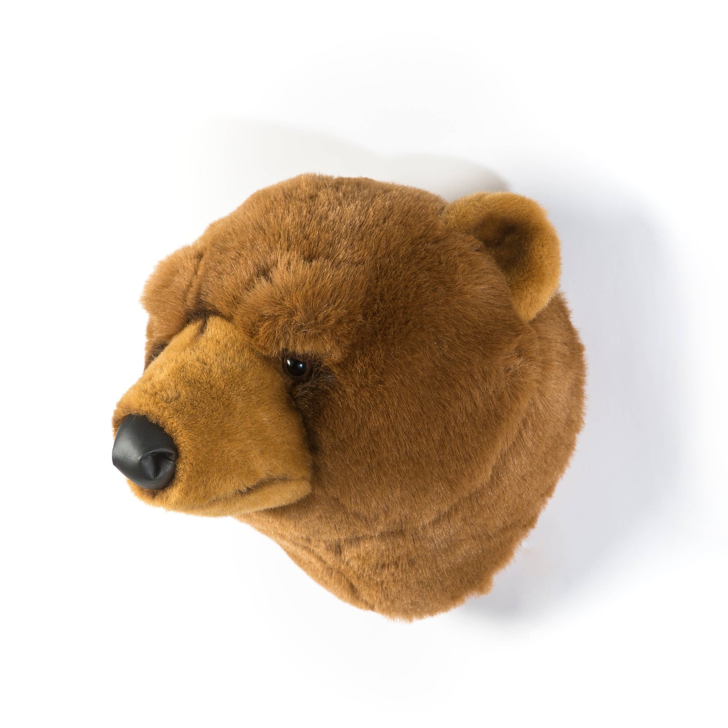 Oliver the Brown Bear Plush Wall Decoration
