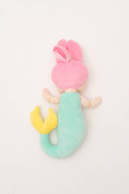 Lisa the Mermaid Fabric Doll – Turquoise and Pink