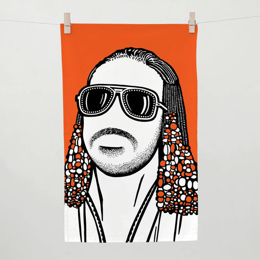 "Stevie Wonder" tea towel