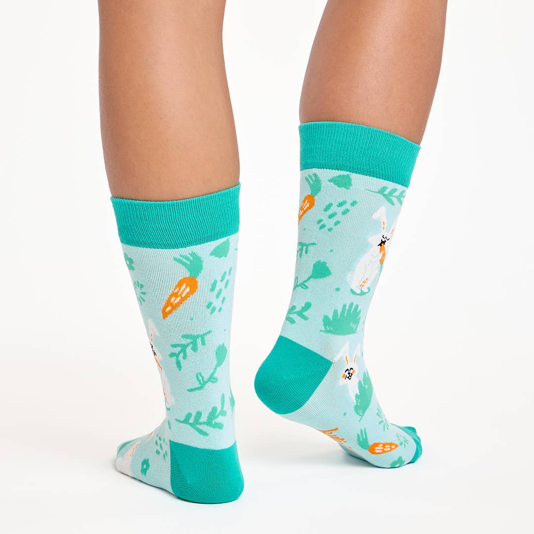 Bunny and Carrot Socks