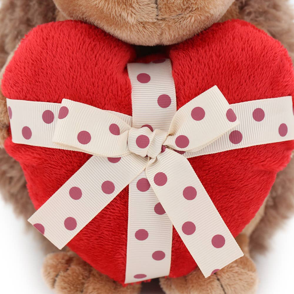 Prickle Hedgehog Plush with Heart 20 cm