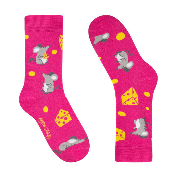 Kids' Mouse and Cheese Socks
