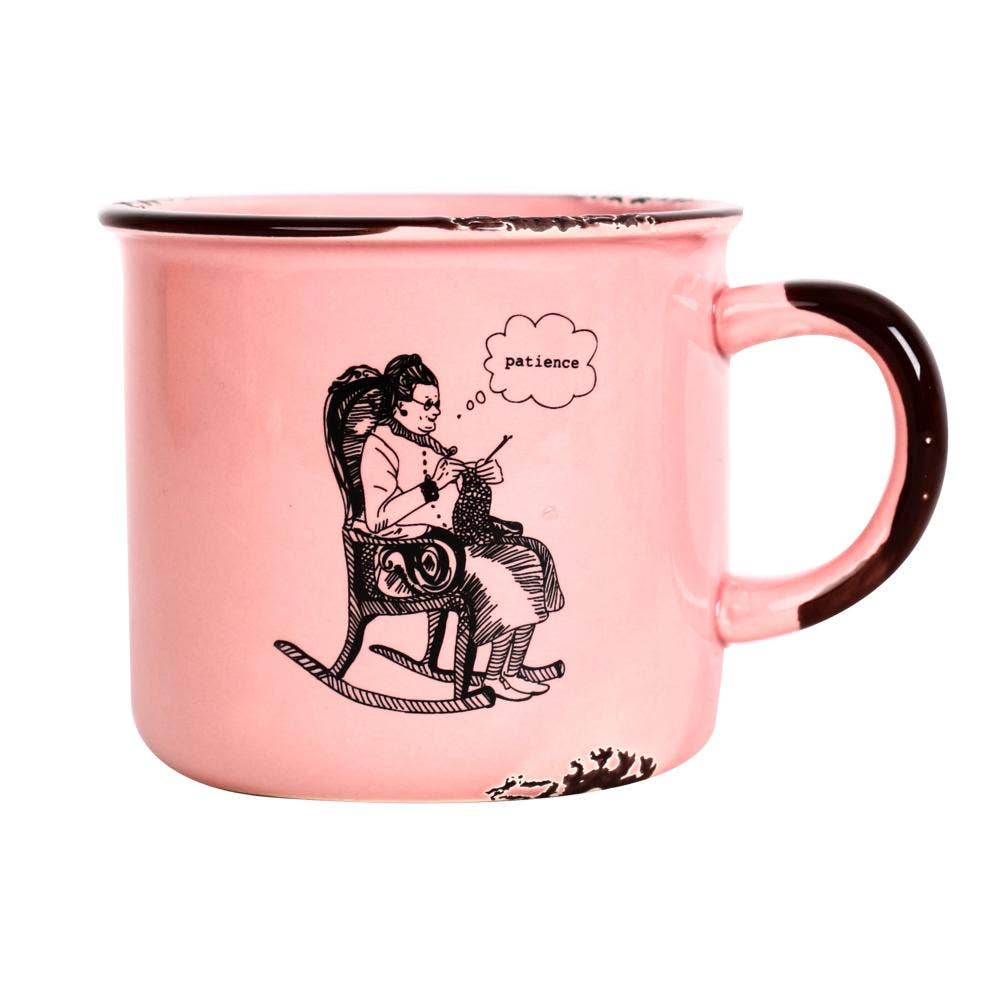 Mug Grand Mère Peint à la Main