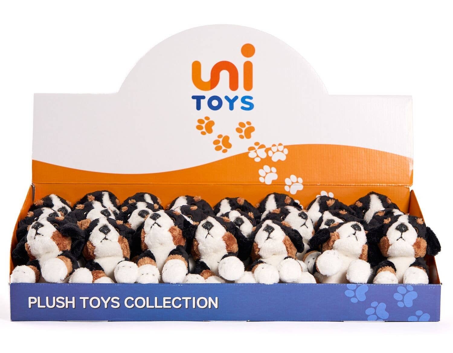 Peluche chiot Bouvier bernois assis Uni Toys